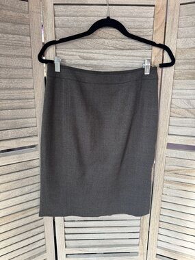 Ted Baker Wool Blend Work Pencil Skirt Size 2